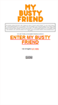 Mobile Screenshot of mybustyfriend.net